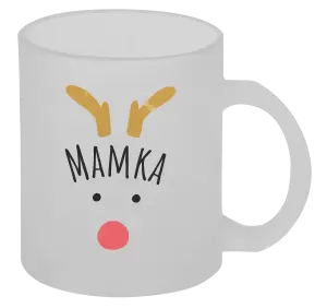 Vánoční hrnek Vánoční sob - mamka