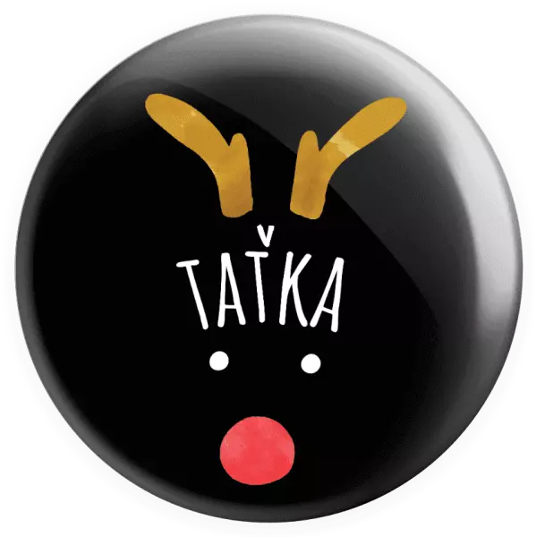 Placka Vánoční sob - taťka