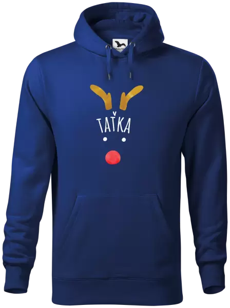Pánská mikina Vánoční sob - taťka