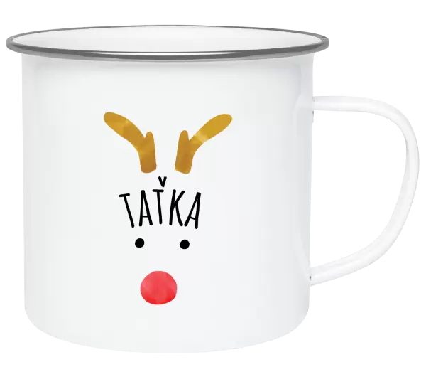 Vánoční plecháček Vánoční sob - taťka