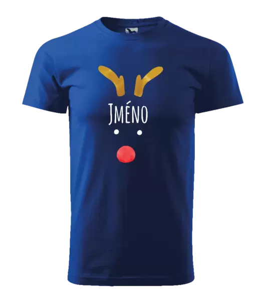 Pánské vánoční tričko Vánoční sob - jméno