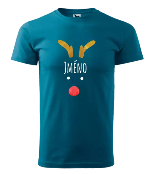 Pánské vánoční tričko Vánoční sob - jméno