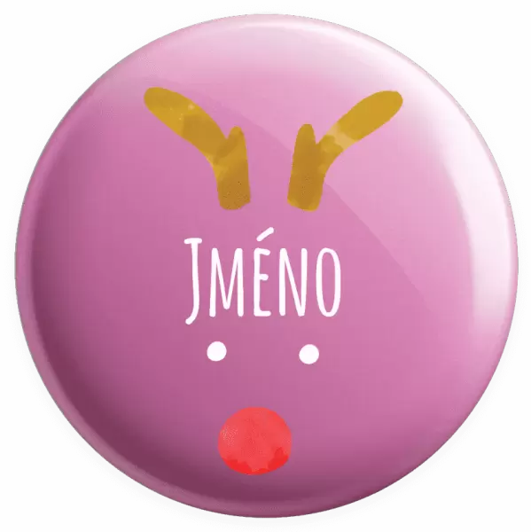 Placka Vánoční sob - jméno