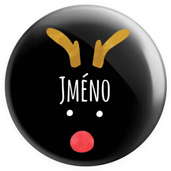 Placka Vánoční sob - jméno