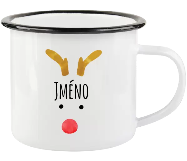 Vánoční plecháček Vánoční sob - jméno