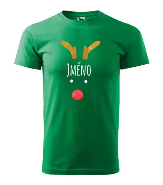 Pánské vánoční tričko Vánoční sob - jméno