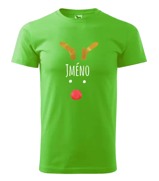 Pánské vánoční tričko Vánoční sob - jméno