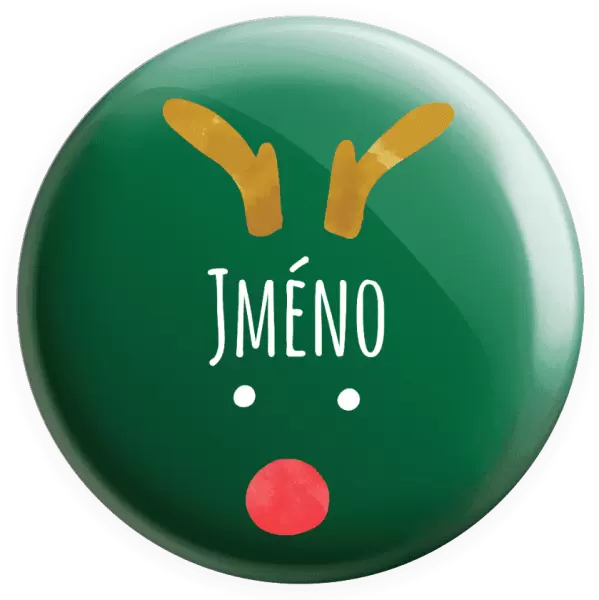 Placka Vánoční sob - jméno