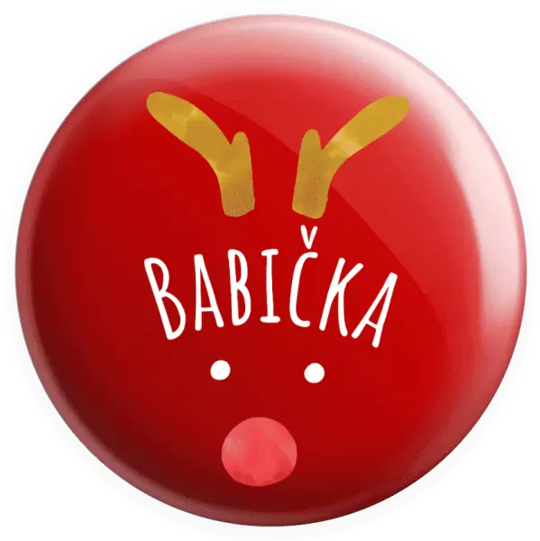 Placka Vánoční sob - babička