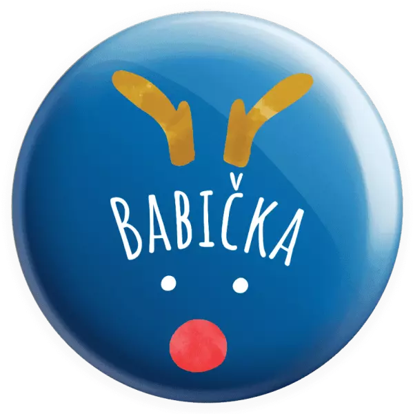 Placka Vánoční sob - babička