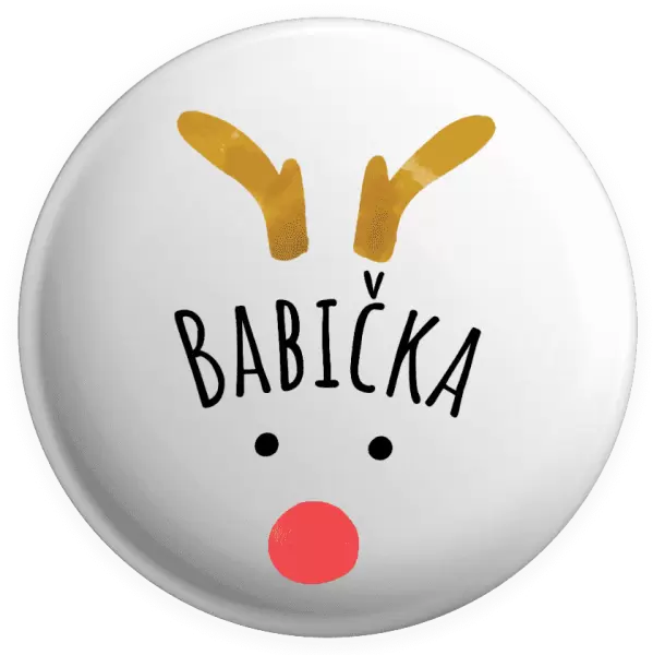 Placka Vánoční sob - babička