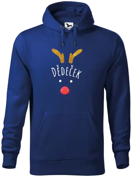 Pánská mikina Vánoční sob - dědeček