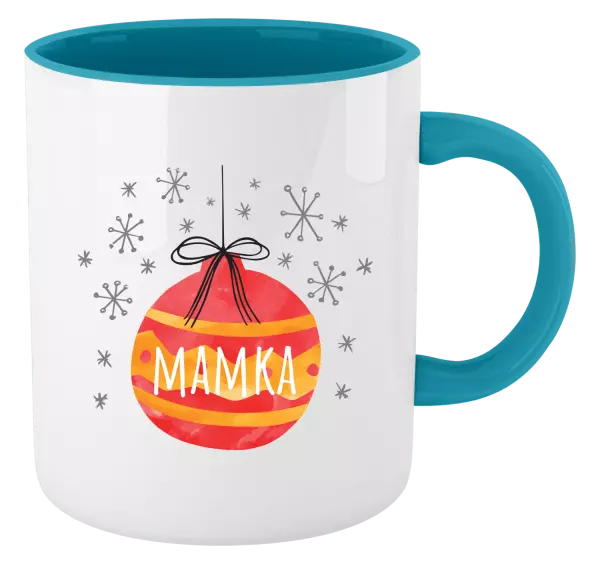 Vánoční hrnek Vánoční ozdoba - mamka