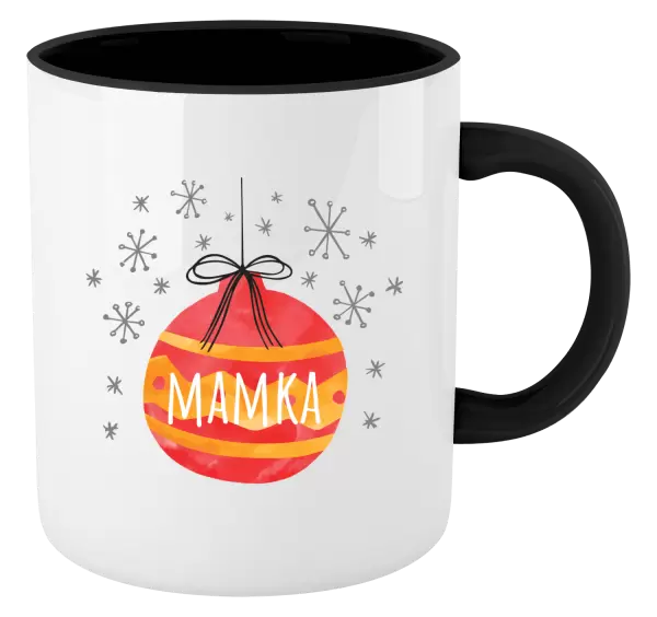 Vánoční hrnek Vánoční ozdoba - mamka