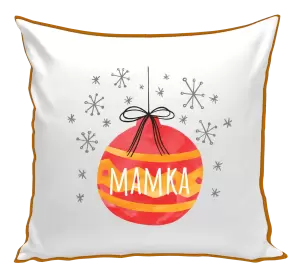 Vánoční polštář Vánoční ozdoba - mamka
