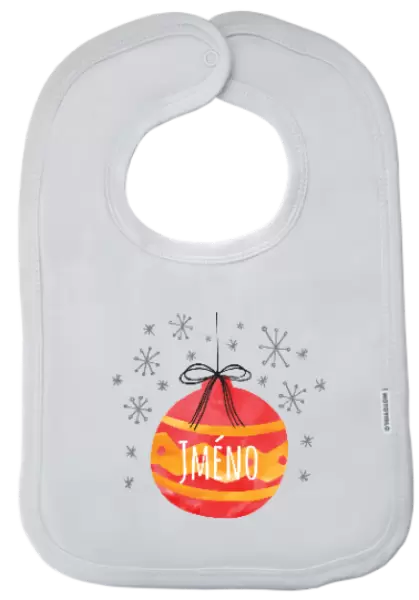 Dětský bryndák Vánoční ozdoba - jméno