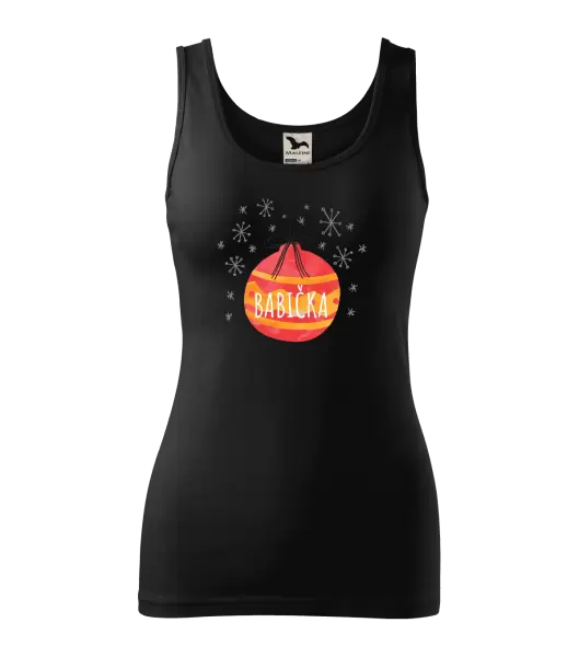 Dámské vánoční tílko Vánoční ozdoba - babička