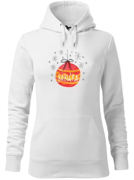 Dámská vánoční mikina Vánoční ozdoba - babička