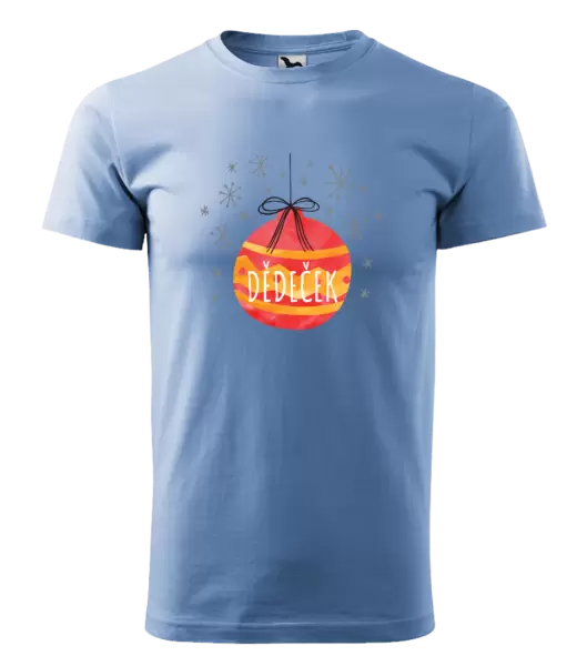 Pánské vánoční tričko Vánoční ozdoba - dědeček