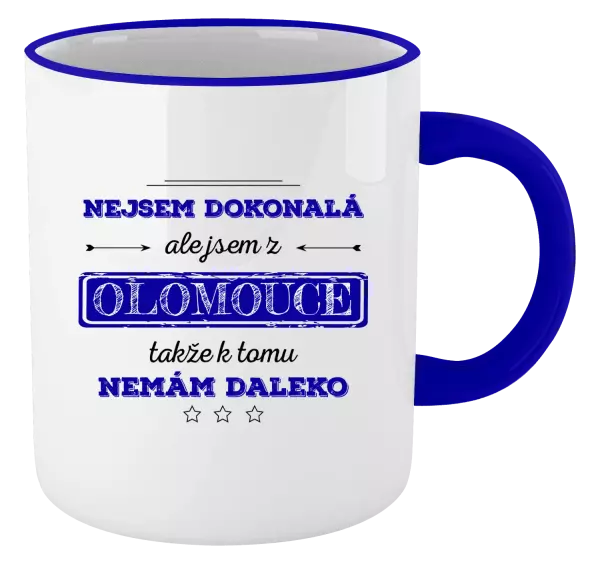 Hrnek Nejsem dokonalá, ale jsem z...