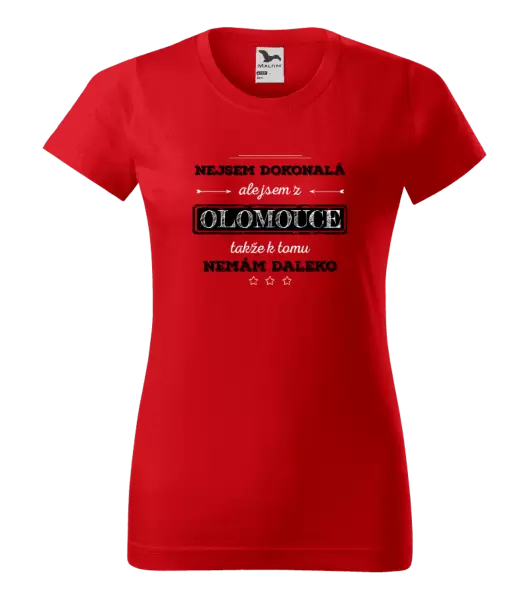 Dámské tričko Nejsem dokonalá, ale jsem z...