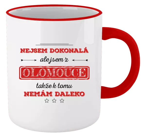 Hrnek Nejsem dokonalá, ale jsem z...