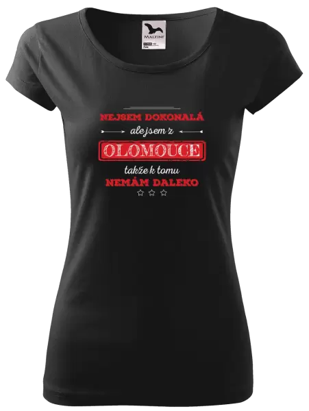 Dámské tričko Nejsem dokonalá, ale jsem z...