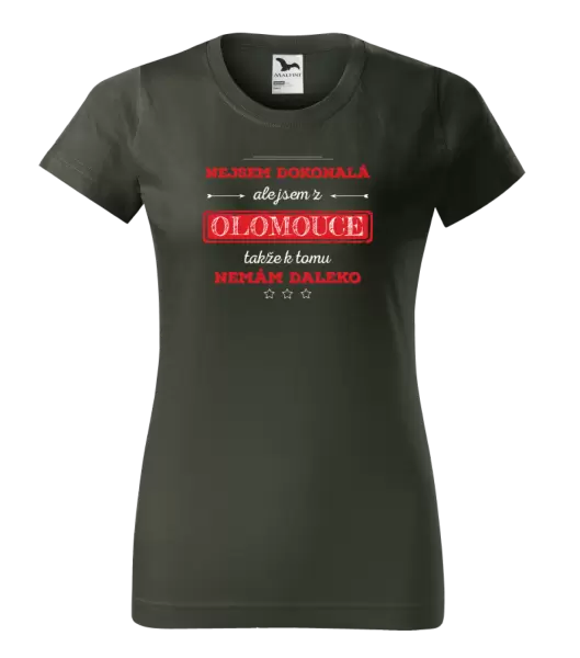 Dámské tričko Nejsem dokonalá, ale jsem z...