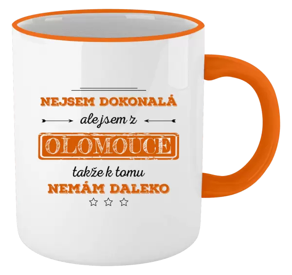 Hrnek Nejsem dokonalá, ale jsem z...