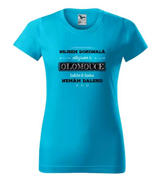 Dámské tričko Nejsem dokonalá, ale jsem z...