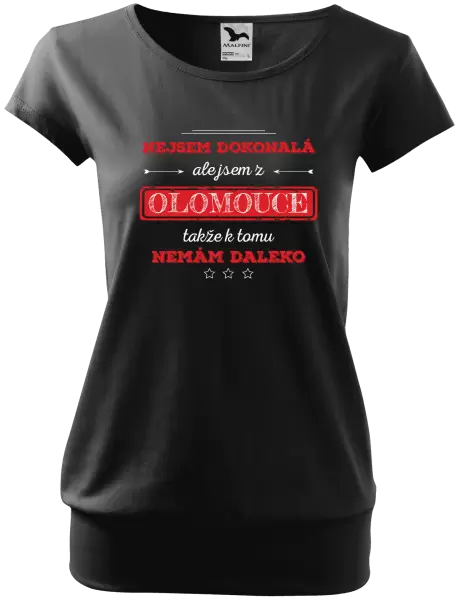 Dámské tričko Nejsem dokonalá, ale jsem z...