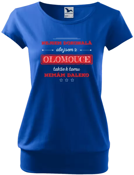 Dámské tričko Nejsem dokonalá, ale jsem z...