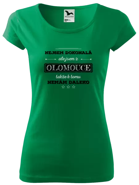 Dámské tričko Nejsem dokonalá, ale jsem z...