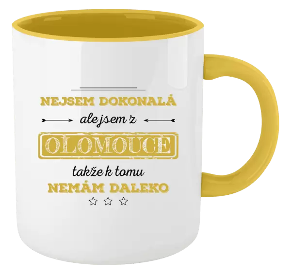 Hrnek Nejsem dokonalá, ale jsem z...