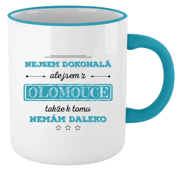 Hrnek Nejsem dokonalá, ale jsem z...