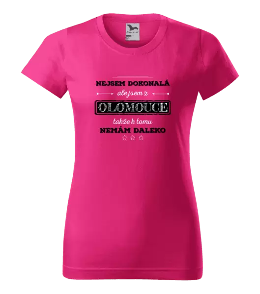 Dámské tričko Nejsem dokonalá, ale jsem z...