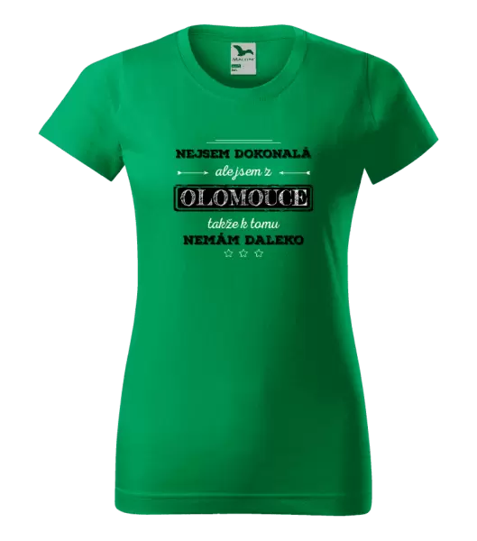 Dámské tričko Nejsem dokonalá, ale jsem z...