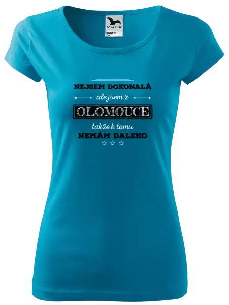 Dámské tričko Nejsem dokonalá, ale jsem z...