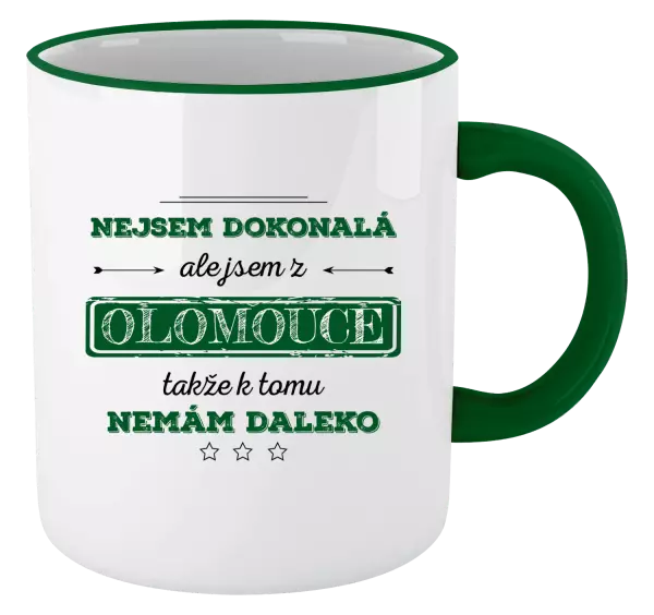 Hrnek Nejsem dokonalá, ale jsem z...