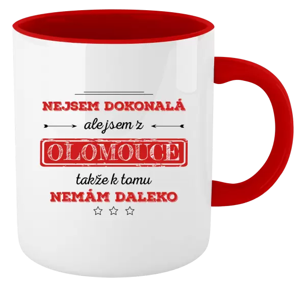 Hrnek Nejsem dokonalá, ale jsem z...