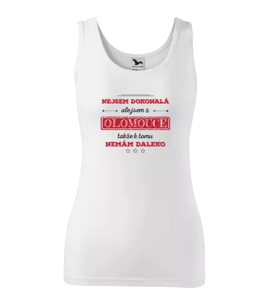 Látková taška Nejsem dokonalá, ale jsem z...