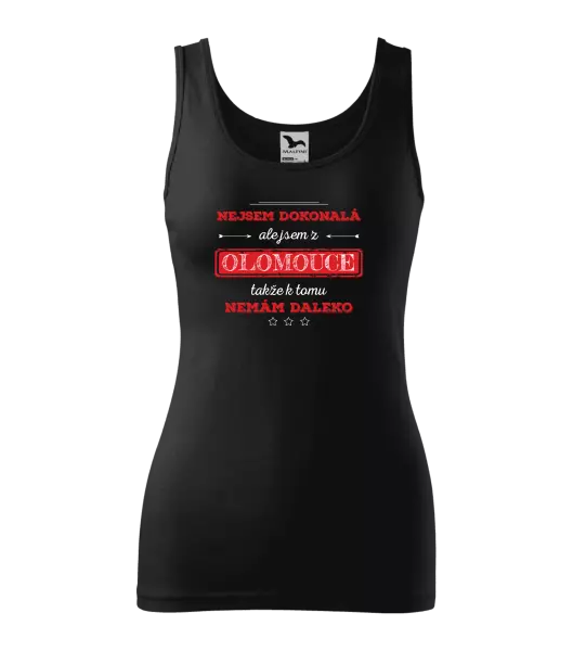 Dámské tílko Nejsem dokonalá, ale jsem z...