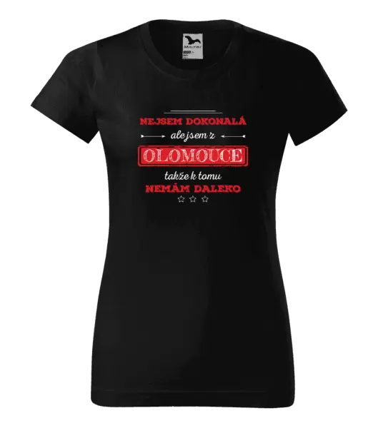 Dámské tričko Nejsem dokonalá, ale jsem z...