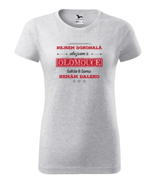 Dámské tričko Nejsem dokonalá, ale jsem z...