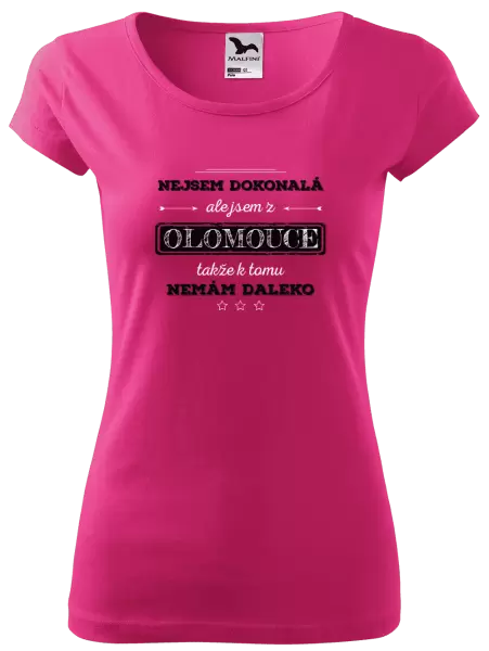 Dámské tričko Nejsem dokonalá, ale jsem z...