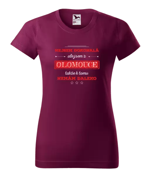 Dámské tričko Nejsem dokonalá, ale jsem z...