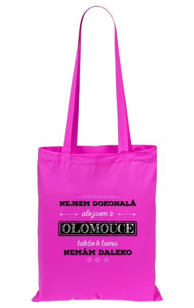 Látková taška Nejsem dokonalá, ale jsem z...