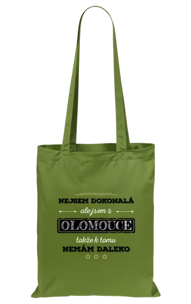 Látková taška Nejsem dokonalá, ale jsem z...