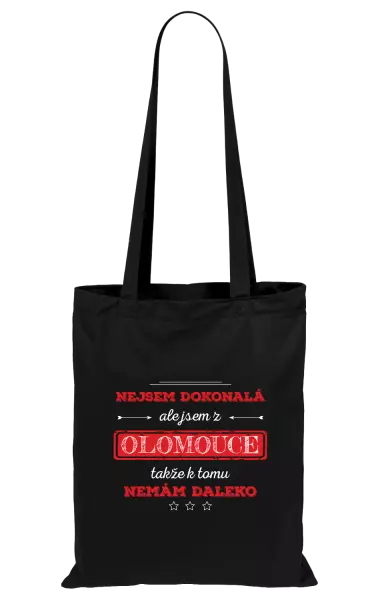 Látková taška Nejsem dokonalá, ale jsem z...