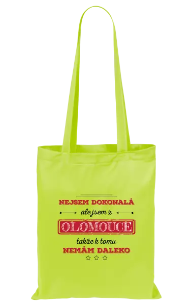 Látková taška Nejsem dokonalá, ale jsem z...